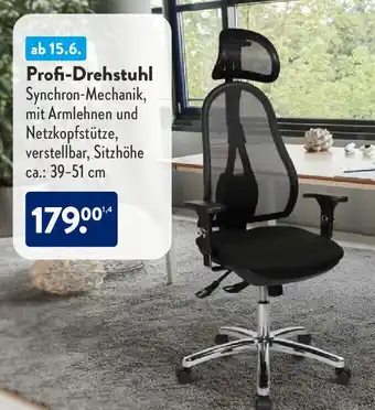 Aldi Süd Profi-Drehstuhl Angebot