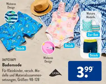 Aldi Süd IMPIDIMPI Bademode Angebot