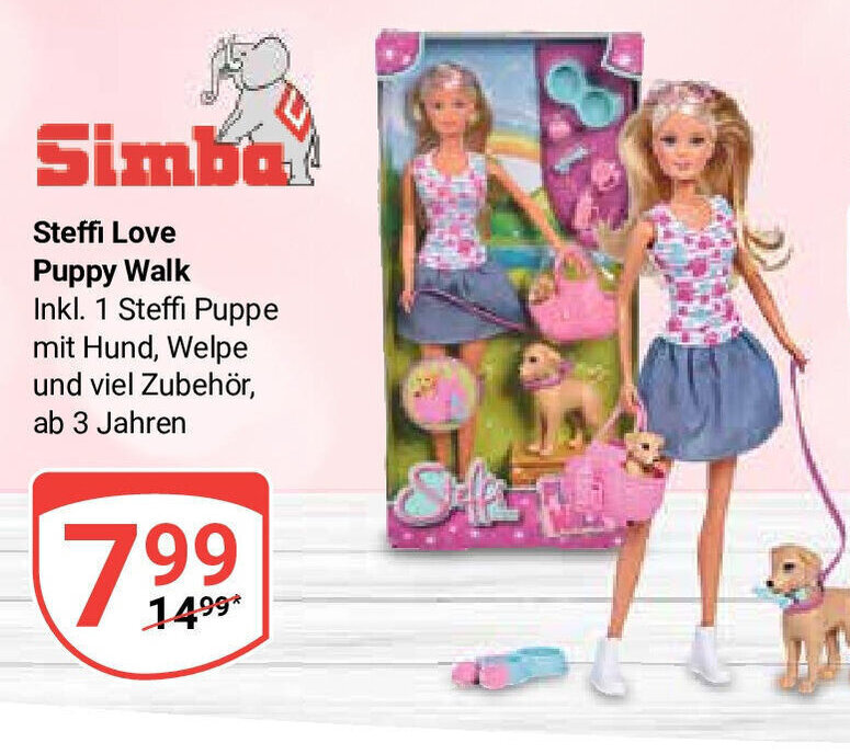 Globus Simba Steffi Love Puppy Walk Angebot