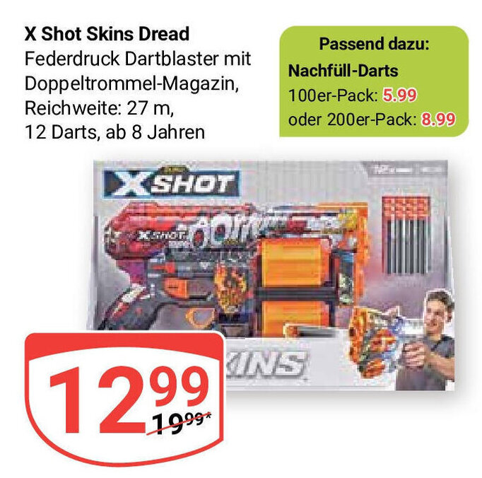 Globus X Shot Skins Dread Angebot