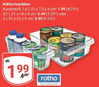 Globus rotho Kuhlschrankbox Angebot