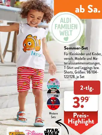 Aldi Süd Sommer-Set Angebot