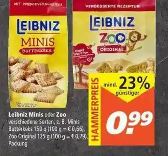 Marktkauf Leibniz Minis Oder Zoo Angebot