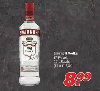 Marktkauf Smirnoff Vodka Angebot