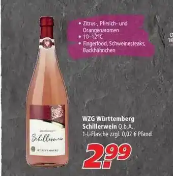 Marktkauf Wzg Württemberg Schillerwein Angebot