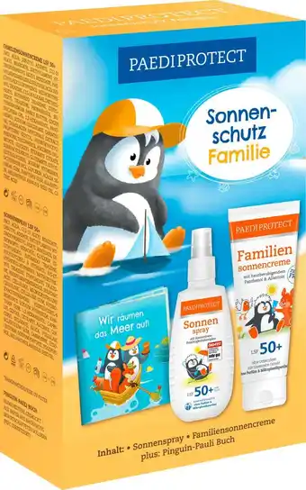 dm drogerie Paediprotect geschenkset sonnenschutz familie 3tlg. Angebot