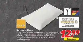 Marktkauf Dekor Nackenstützkissen Angebot