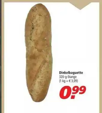 Marktkauf Dinkelbaguette Angebot