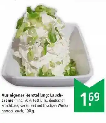 Marktkauf Aus Eigener Herstellung: Lauch-creme Angebot