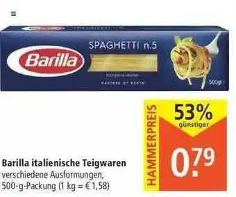 Marktkauf Barilla Italienische Teigwaren Angebot