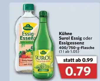 Combi Kuhne Surol Essig Oder Essiessenz Angebot