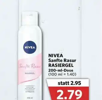 Combi Nivea Sanfte Rasur Rasiergel Angebot