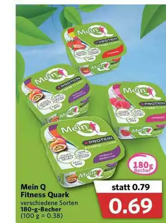 Combi Mein Q Fitness Quark Angebot