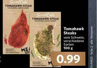 Combi Tomahawk Steaks Angebot