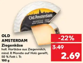 Kaufland Old Amsterdam Ziegenkäse 100 g Angebot