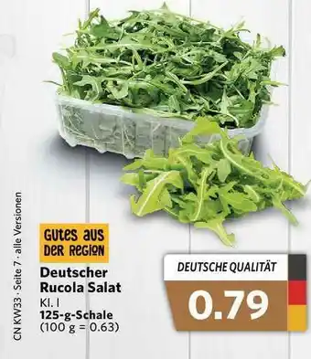 Combi Deutscher Rucola Salat Angebot