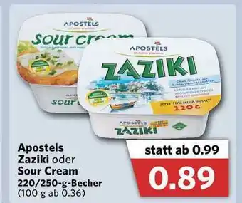 Combi Apostels Zaziki Oder Sour Cream Angebot