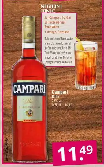 GetränkePartner Campari Bitter Angebot