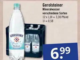 GetränkePartner Gerolsteiner Mineralwasser Angebot