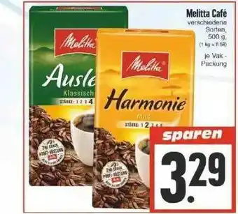 Edeka Melitta Café Angebot