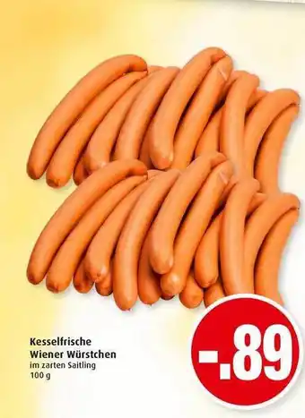 Markant Kesselfrische Wiener Würstchen Angebot