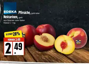 Edeka Pfirsiche Oder Nektarinen Angebot