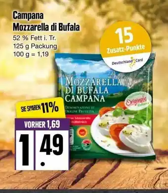 Edeka Campana Mozzarella Di Bufala Angebot