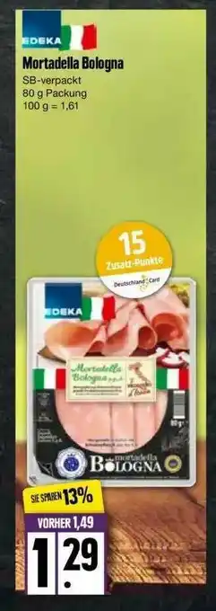 Edeka Mortadella Bologna Angebot