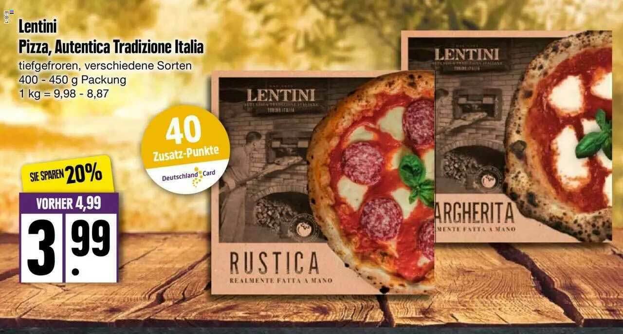 Lentini Pizza, Autentica Tradizione Italia Angebot bei Edeka