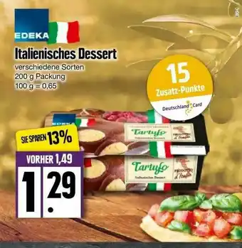 Edeka Italienisches Dessert Edeka Italia Angebot