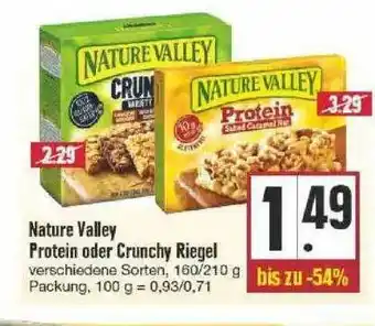 Edeka Nature Valley Protein Oder Crunchy Riegel Angebot