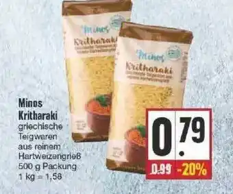 Edeka Minos Kritharki Angebot