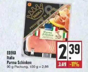 Edeka Edeka Italia Parma Schinken Angebot