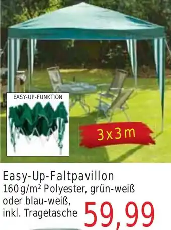 Wiglo Wunderland Easy-Up-Faltpavillon 3x3m Angebot