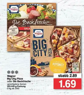 Famila Nord Ost Wagner Big City Pizza Oder Die Backfrische Angebot