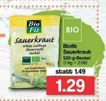 Famila Nord Ost Biofit Sauerkraut Angebot