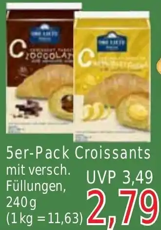 Wiglo Wunderland 5er-Pack Croissants 240 g Angebot