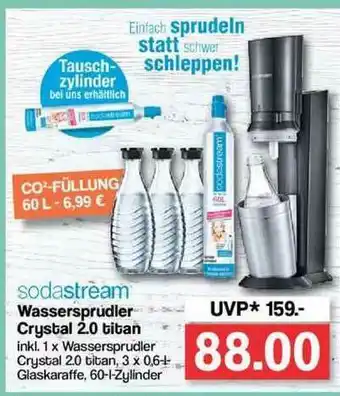 Famila Nord Ost Sodastream Wassersprüdler Crystal 2.0 Titan Angebot