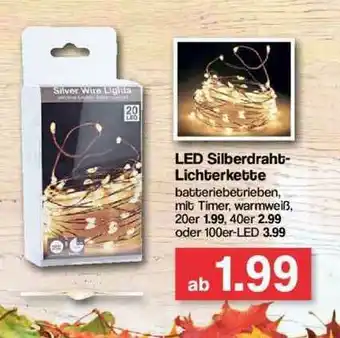 Famila Nord Ost Led Silberdraht Lichterkette Angebot