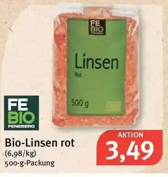 Feneberg Bio-linsen Rot Angebot