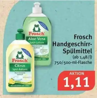 Feneberg Frosch Handgeschirr Spülmittel Angebot