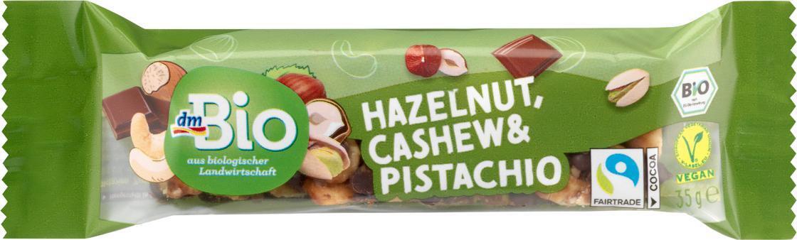 dm drogerie Dmbio nussriegel, hazelnut, cashew & pistachio Angebot