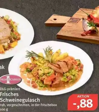 Feneberg DLG-prämiert Frisches Schweinegulasch Angebot