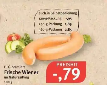 Feneberg DLG-prämiert Frische Wiener Angebot