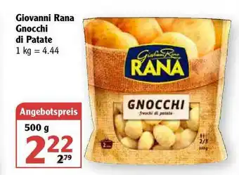 Globus Giovanni Rana Gnocchi Di Patate Angebot