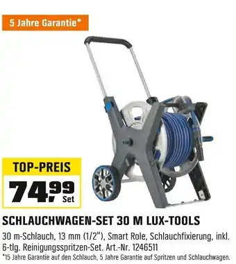 OBI LUX-TOOLS SCHLAUCHWAGEN-SET 30 M Angebot