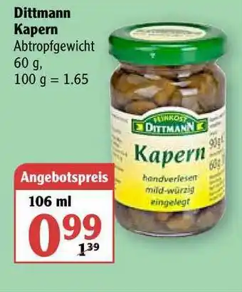 Globus Dittmann Kapern Angebot