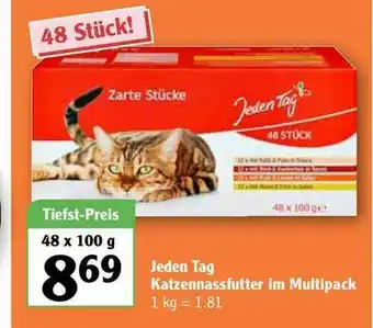 Globus Jeden Tag Katzennassfutter Im Multipack Angebot