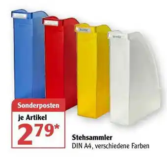 Globus Stehsammler Din A4 Angebot