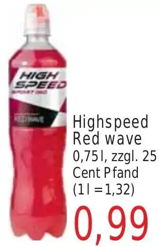 Wiglo Wunderland Highspeed Red wave 0,75 L Angebot